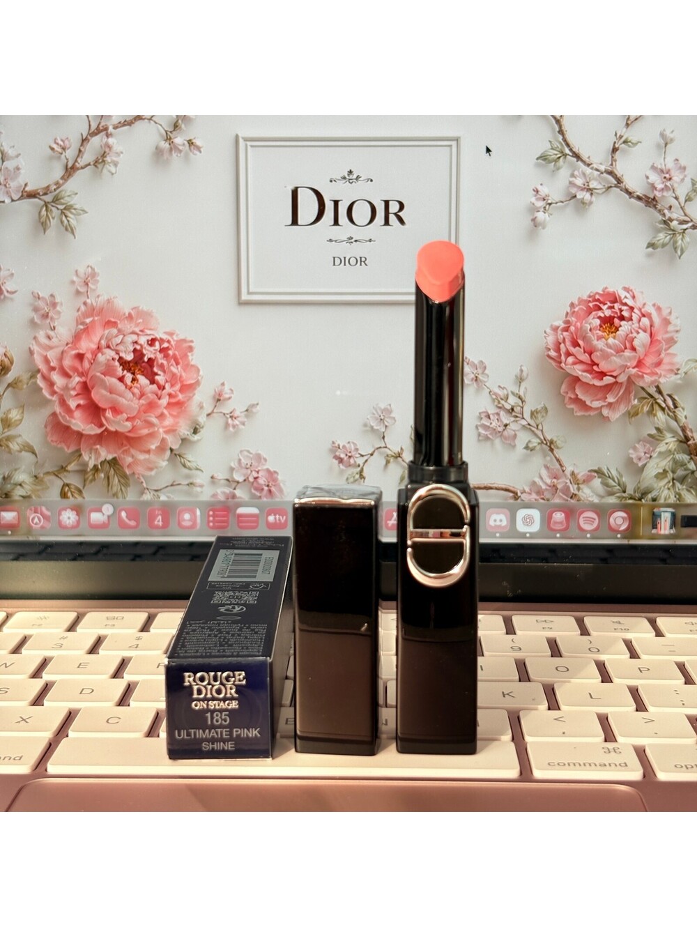 ROUGE DIOR ON STAGE LIPSTICK - 185 Ultimate Pink Shine